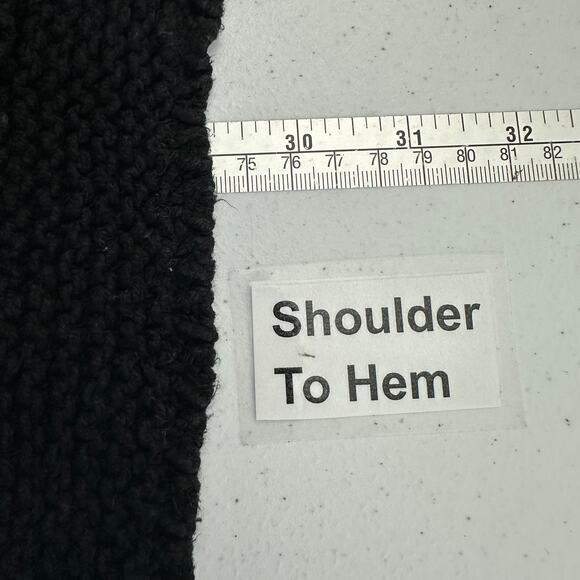 Chicos Womens Chunky Knit Sweater Size 2 US L Metallic Striped‎ - Picture 7 of 8